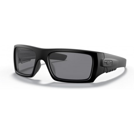 Standard Issue Det Cord Sunglasses Matte Black Tonal Flag with Grey Lens 61mm