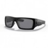 Standard Issue Det Cord Sunglasses Matte Black Tonal Flag with Grey Lens 61mm