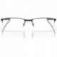 Men's OX3218 Socket 5.5 Rectangular Prescription Eyewear Frames, Satin Black/Demo Lens, 54 mm