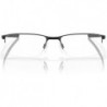Men's OX3218 Socket 5.5 Rectangular Prescription Eyewear Frames, Satin Black/Demo Lens, 54 mm