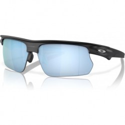 BiSphaera Sunglasses Matte Black with Prizm Deep H2O Water Polarized Lens 68mm + Sport Case