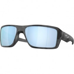 Double Edge Sunglasses Matte Black Camo with Prizm Deep Water Polarized Lens 66mm
