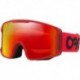 Unisex Sunglasses Matte Redline Frame, Prizm Snow Torch Iridium Lenses, MM