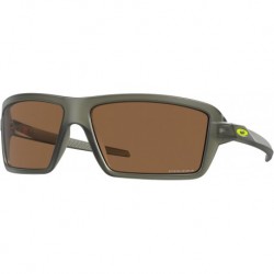 Coalesce Collection Cables Sunglasses Matte Olive Ink with Prizm Bronze Lens 63mm
