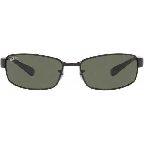 RB3364 Metal Polarized Rectangular Sunglasses