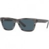 Men's RB2283 Mr. BuRBank Rectangular Sunglasses