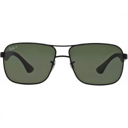 Men's Rb3516 Metal Square Sunglasses