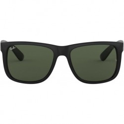 Rb4165f Justin Low Bridge Fit Rectangular Sunglasses