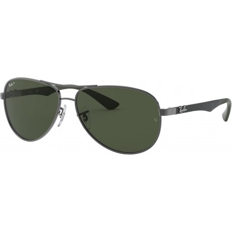 Men's Rb8313 Carbon Fiber Aviator Sunglasses