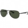 Men's Rb8313 Carbon Fiber Aviator Sunglasses