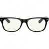 Rb2132f New Wayfarer Low Bridge Fit Square Sunglasses