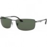 Men's Rb3498 Rectangular Sunglasses