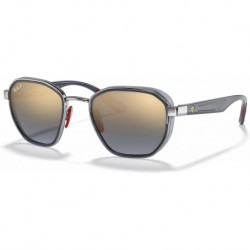 Rb3674m Scuderia Ferrari Collection Round Sunglasses