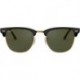 RB3016f Clubmaster Low Bridge Fit Square Sunglasses