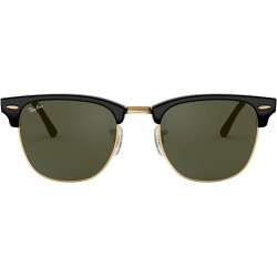 RB3016f Clubmaster Low Bridge Fit Square Sunglasses