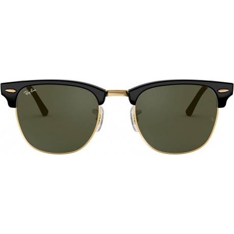 RB3016f Clubmaster Low Bridge Fit Square Sunglasses