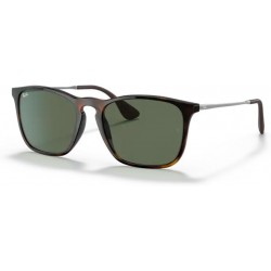 Chris RB4187 Square Sunglasses for Men + BUNDLE With Designer iWear Complimentary Eyewear Kit
