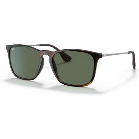 Chris RB4187 Square Sunglasses for Men + BUNDLE With Designer iWear Complimentary Eyewear Kit