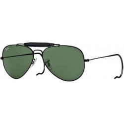 RB3030 OUTDOORSMAN Sunglasses For Men For Women+ BUNDLE with Designer iWear Eyewear Care Kit