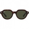 Women's Rb4399f Gina Low Bridge Fit Square Sunglasses