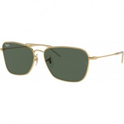 Rbr0102s Caravan Reverse Square Sunglasses