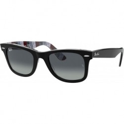 Rb2140f Original Wayfarer Low Bridge Fit Square Sunglasses