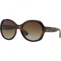 Woman Sunglasses Black Frame, Green Classic G-15 Lenses, 57MM