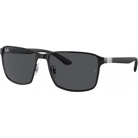 Ray-Ban RB3721 Square Sunglasses for Men for Women + BUNDLE With Designer iWear Complimentary Eyewea