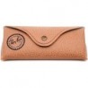 Ray-Ban Light Brown Textured Medium Sunglass Eyeglass Case + Bundle with eSHADES Luxury Eyewear Kit