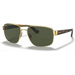 Ray-Ban RB3663 Irregular Sunglasses for Men + BUNDLE With Designer iWear Complimentary Eyewear Kit