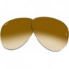 Ray-Ban Original AVIATOR LARGE METAL RB3025 Replacement Lenses + BUNDLE with Designer iWear Care Kit