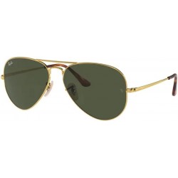 Ray-Ban Aviator Metal II RB3689 Pilot Sunglasses for Men for Women + BUNDLE With Designer iWear Comp