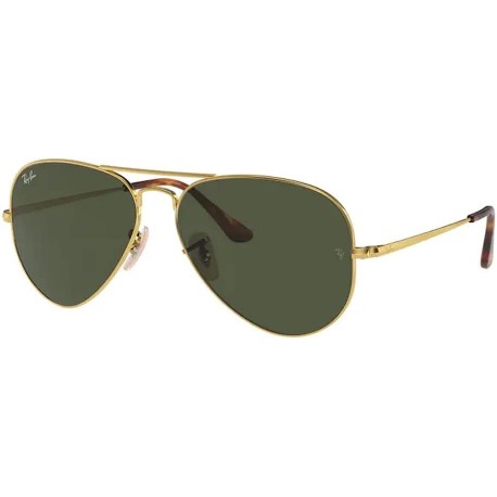 Ray-Ban Aviator Metal II RB3689 Pilot Sunglasses for Men for Women + BUNDLE With Designer iWear Comp