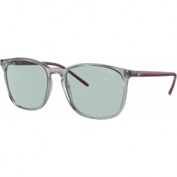 Ray-Ban Rb4387f Evolve Photochromic Low Bridge Fit Square Sunglasses