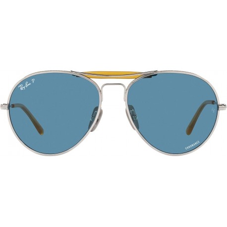 Rb8063 Titanium Aviator Sunglasses
