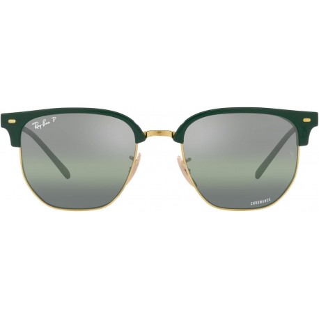Rb4416f New Clubmaster Low Bridge Fit Square Sunglasses