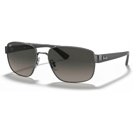 RB3663 Irregular Sunglasses for Men + BUNDLE With Designer iWear Complimentary Eyewear Kit
