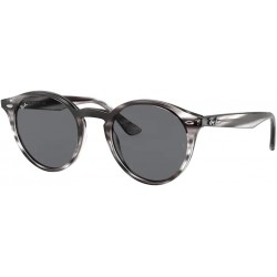 RB2180 Round Sunglasses For Men For Women+ BUNDLE with Designer iWear Care Kit