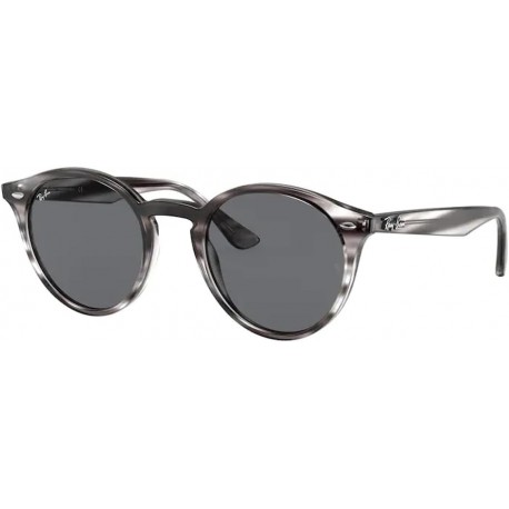 RB2180 Round Sunglasses For Men For Women+ BUNDLE with Designer iWear Care Kit
