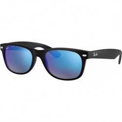 Rb2132 New Wayfarer Mirrored Square Sunglasses