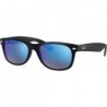 Rb2132 New Wayfarer Mirrored Square Sunglasses