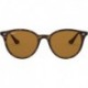 Rb4305f Low Bridge Fit Round Sunglasses
