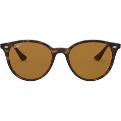 Rb4305f Low Bridge Fit Round Sunglasses