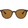Rb4305f Low Bridge Fit Round Sunglasses