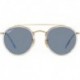 Women's Rb3647n Double Bridge Round Sunglasses