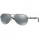 RB8313 CARBON FIBRE 004/K6 61M Shiny Gunmetal/Blue Silver Mirror Polarized Sunglasses For Men For Wo
