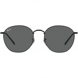 Rb3772f Rob Low Bridge Fit Round Sunglasses