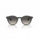 RB2180 Round Sunglasses, Black/Grey Gradient, 49 mm