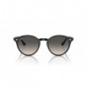 RB2180 Round Sunglasses, Black/Grey Gradient, 49 mm