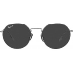 Junior Kids'RB8165 Jack Titanium Round Sunglasses